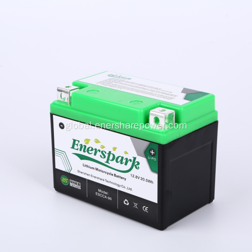 Rechargeable Motorcycle Battery 12.8V1600mAh Rechargeable Lithium Motorbike Starting Battery Manufactory